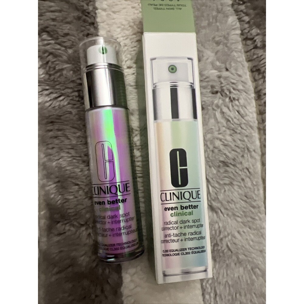 Clinique Clinical Radical Dark Spot Corrector + Interrupter - 1 oz New with Box